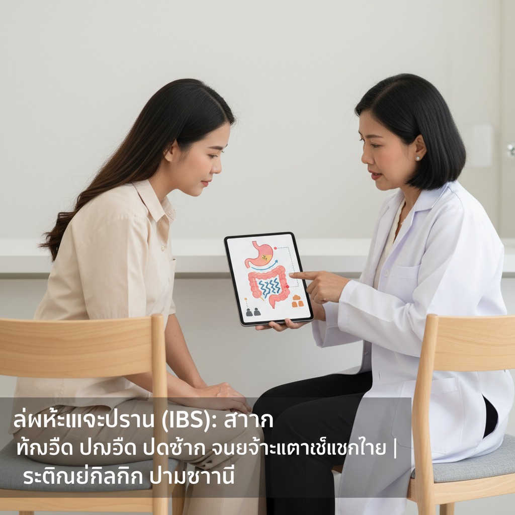 ลำไส้แปรปรวน (IBS): อาการ ท้องอืด ปวดท้อง ดูแลด้วยแพทย์แผนไทย | ระตินัยคลินิก ปทุมธานี